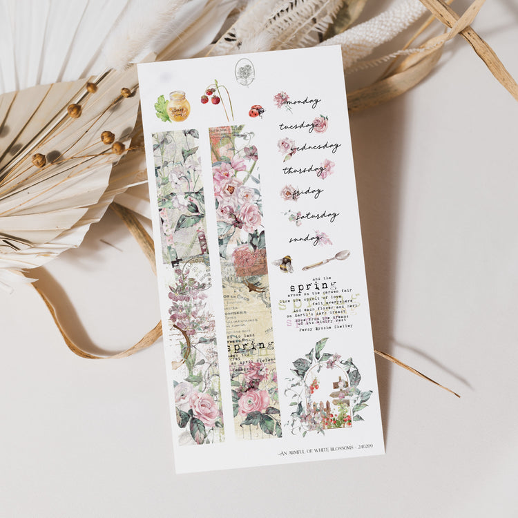 An Armful Of White Blossoms - Journal Kit