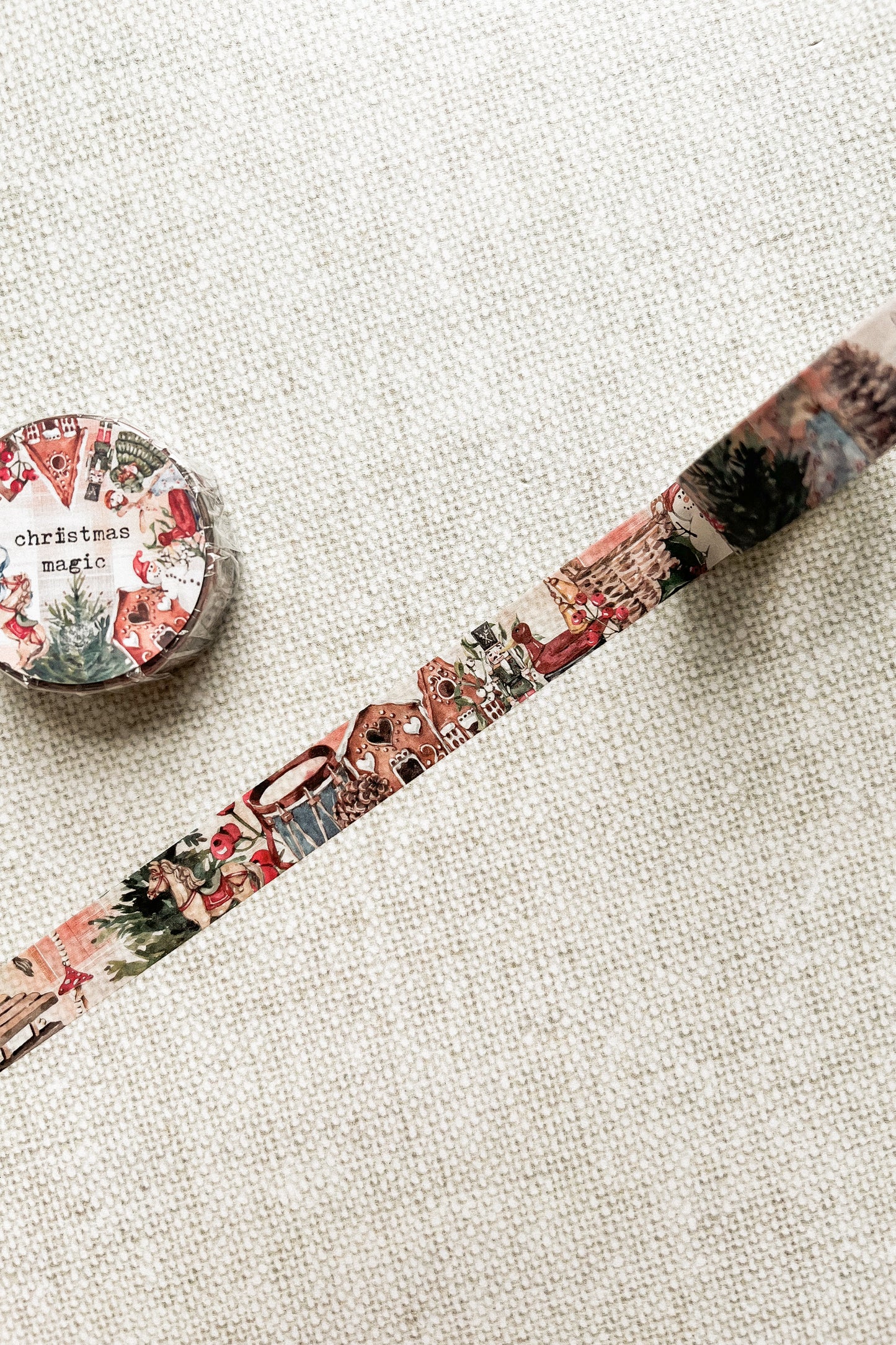 Festive Vintage Objects washi tape 10mm