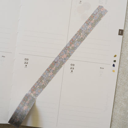 Tiny joy - lake blue washi tape 15mm