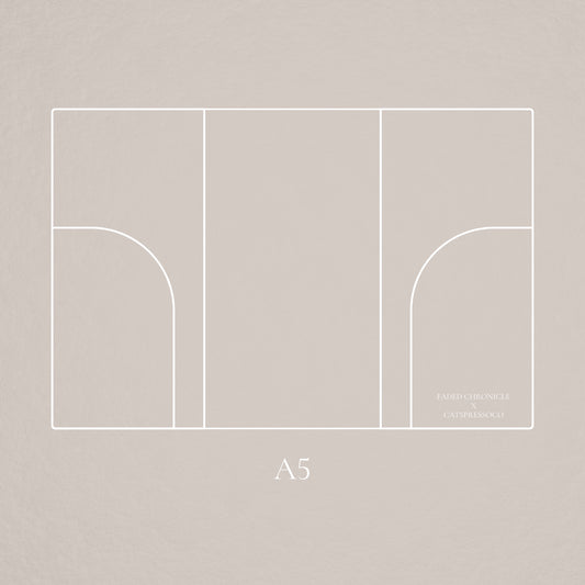 (PREORDER) Faded Chronicle X CatspressoCo - A5 Clear PVC Cover