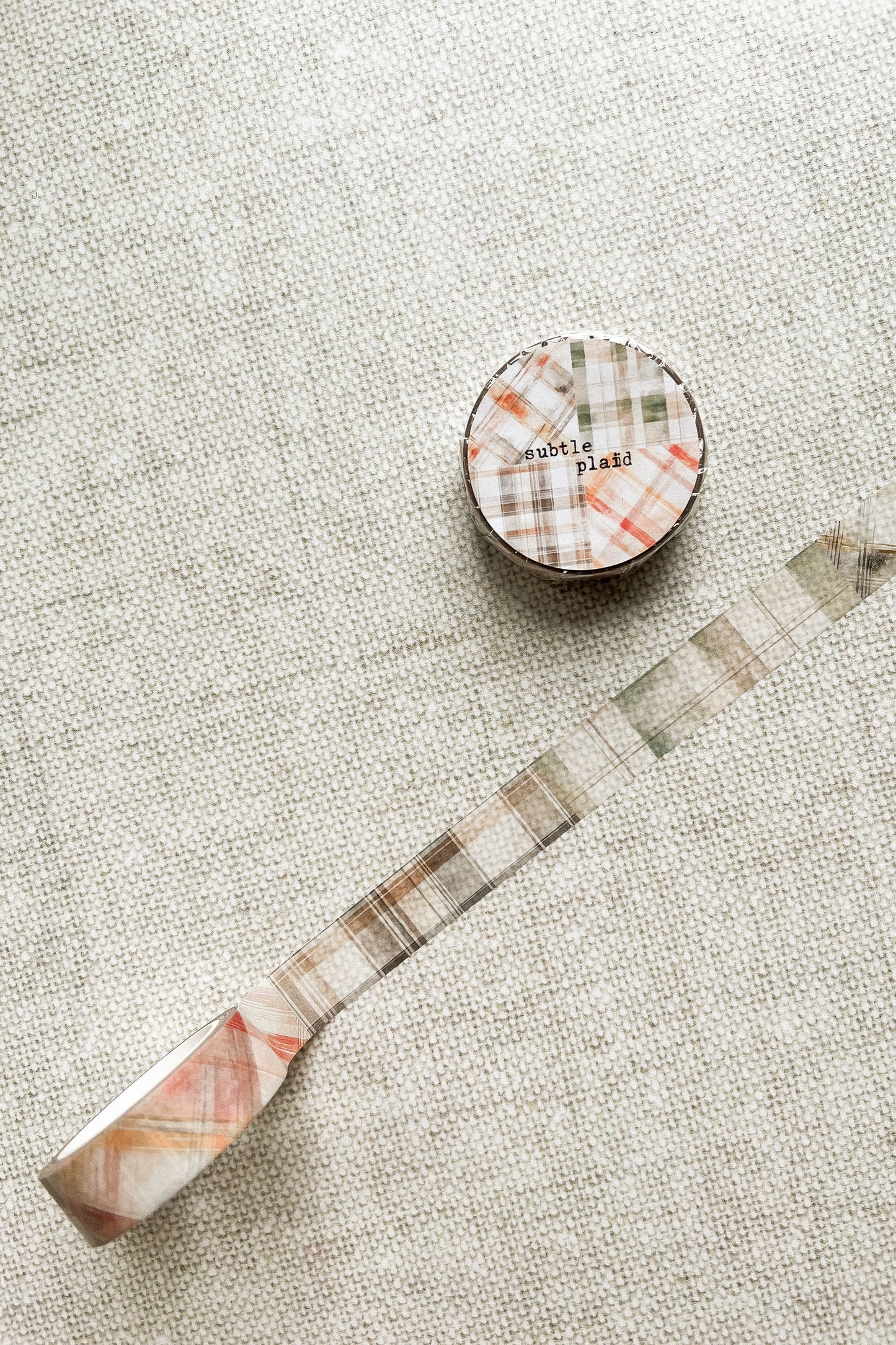 Festive Plaid washi tape 15mm