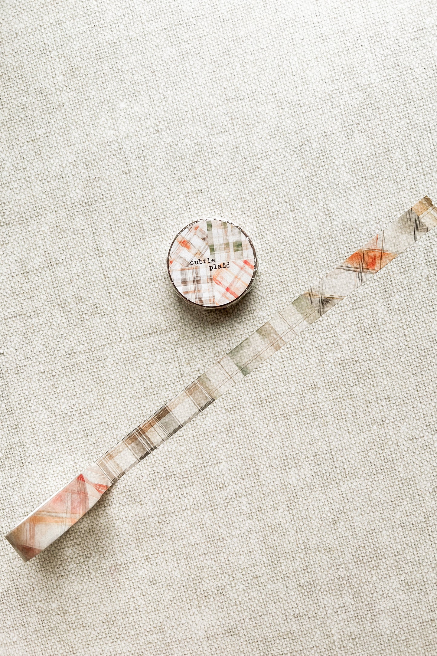 Festive Plaid washi tape 15mm