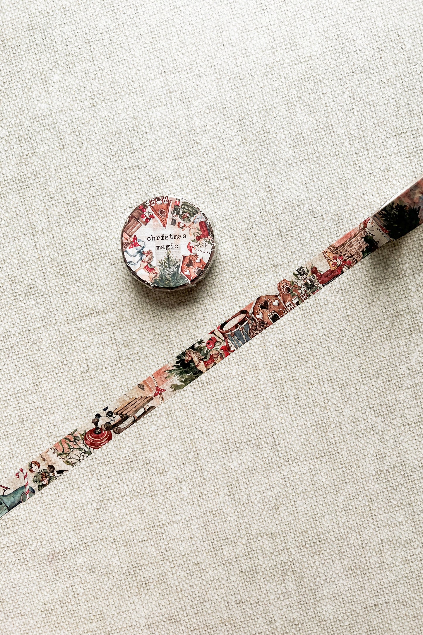 Festive Vintage Objects washi tape 10mm