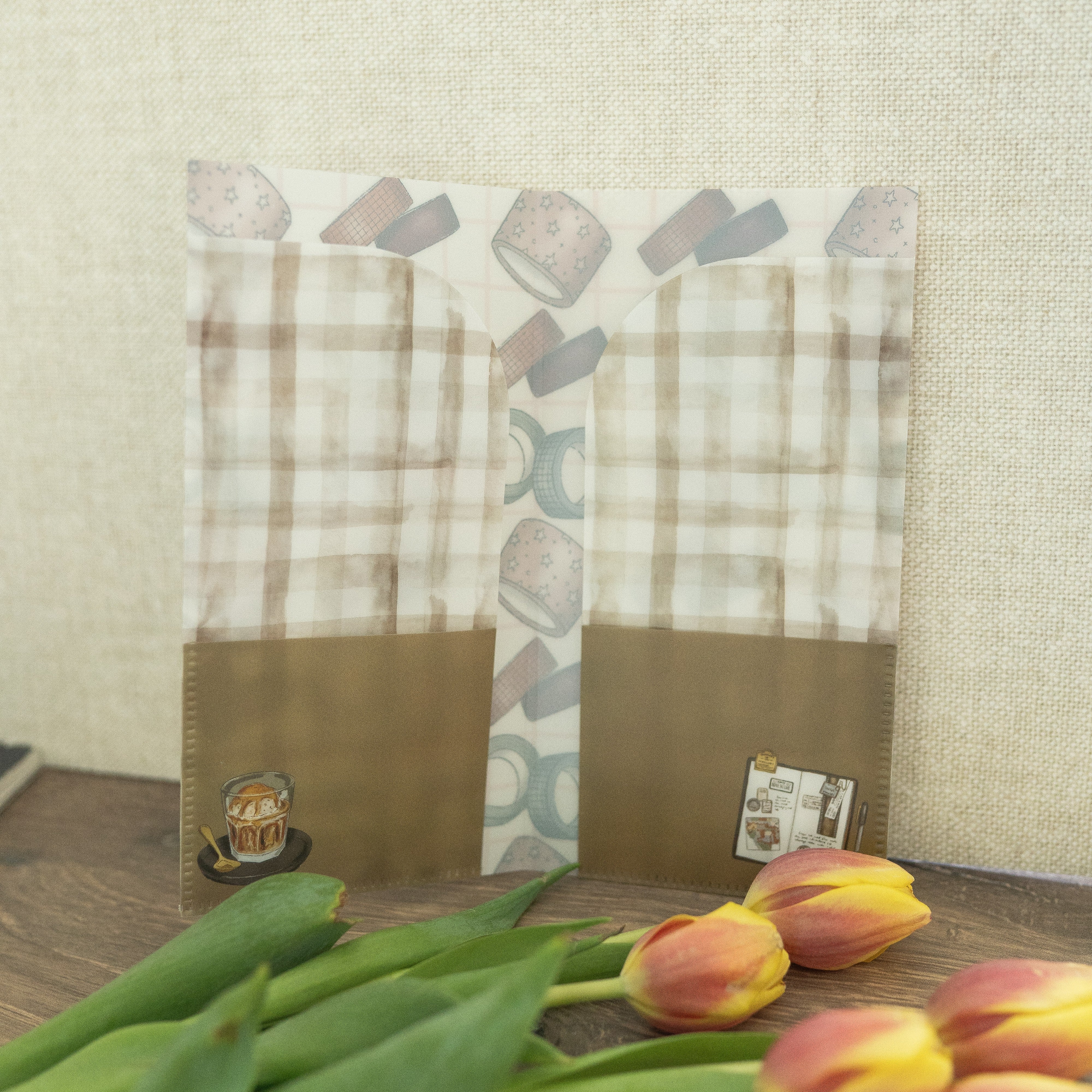 Washi Tape Love File Folder - Standard TN size