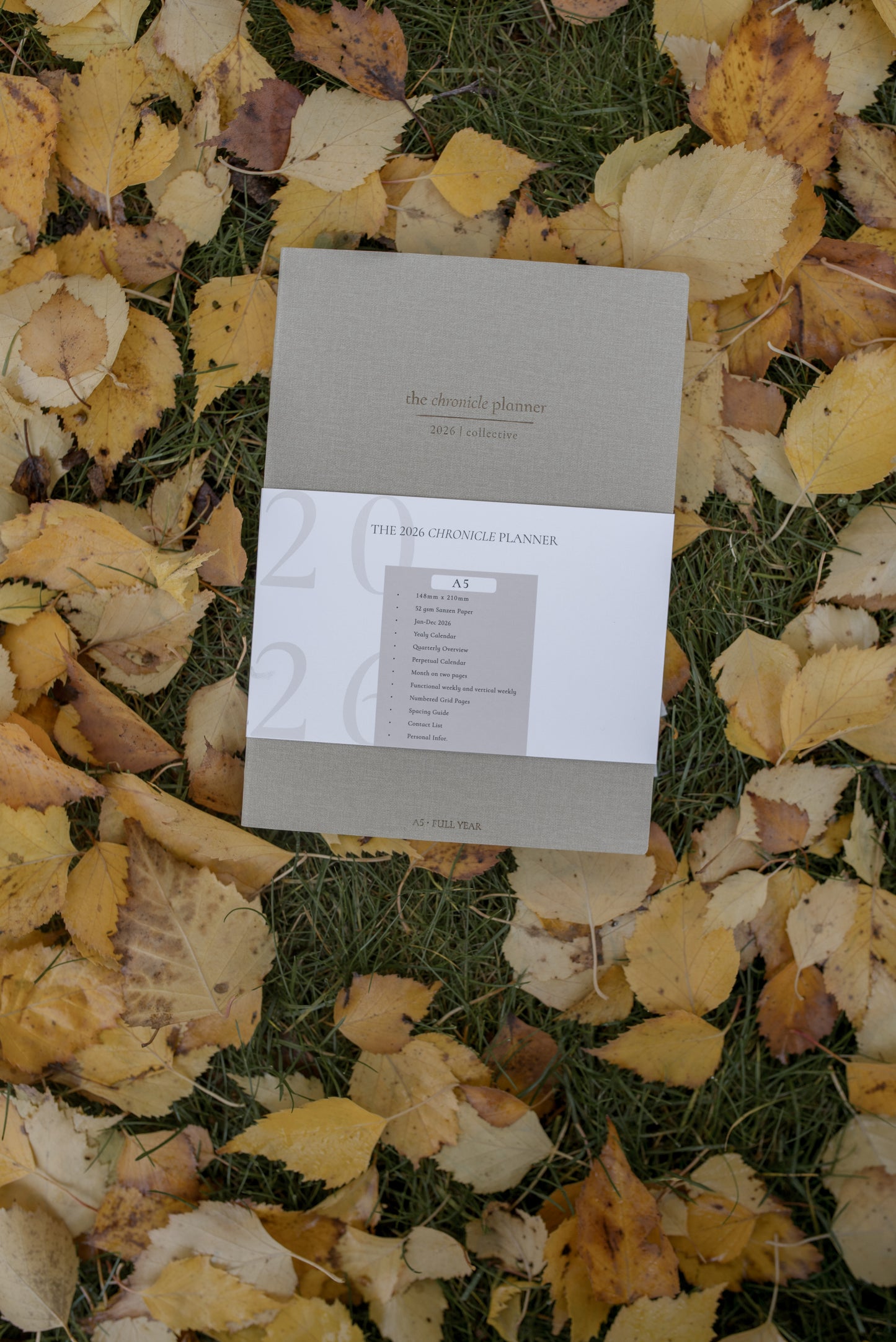 2026 Chronicle Planner - A5 FULL YEAR