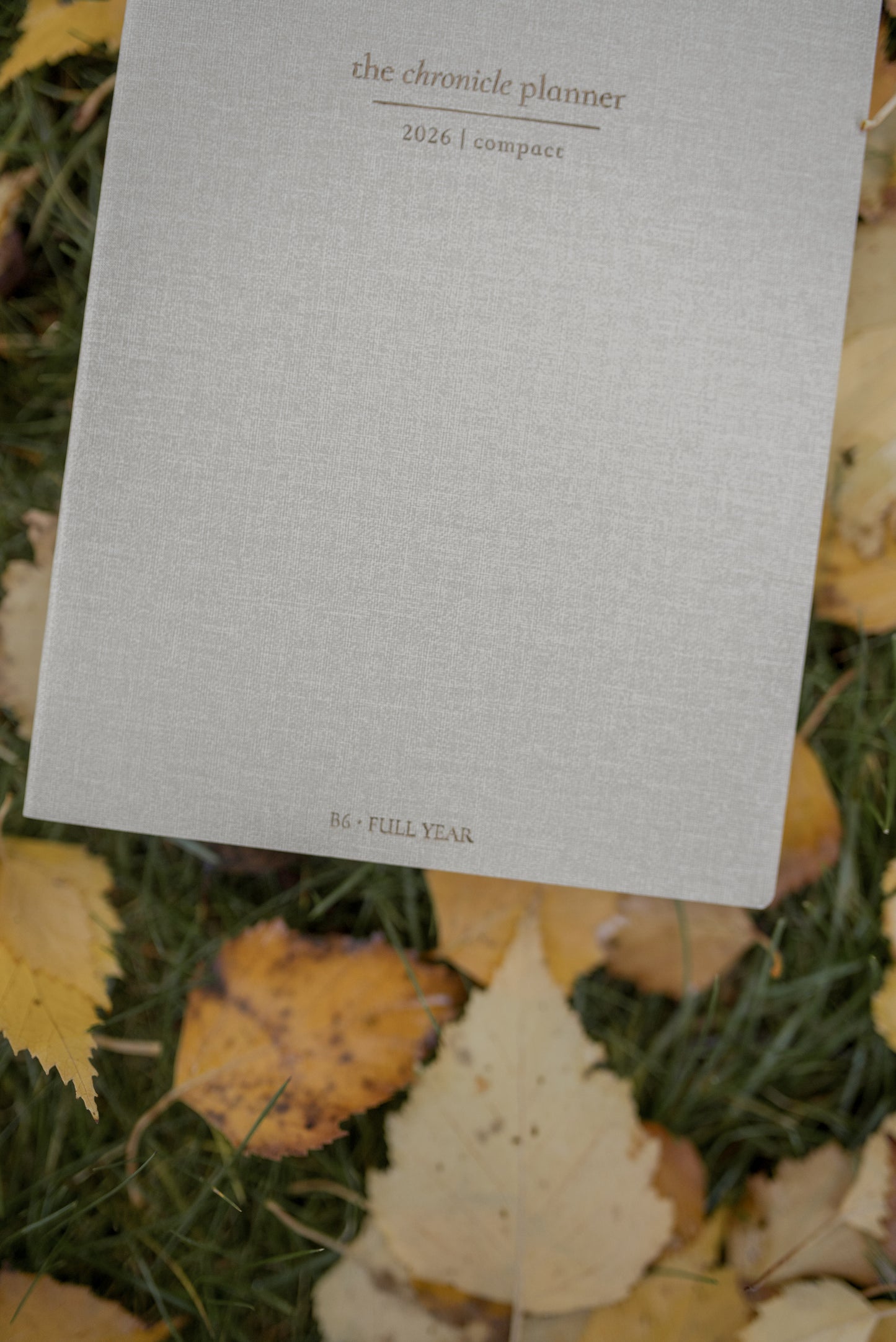 2026 Chronicle Planner - B6 COMPACT