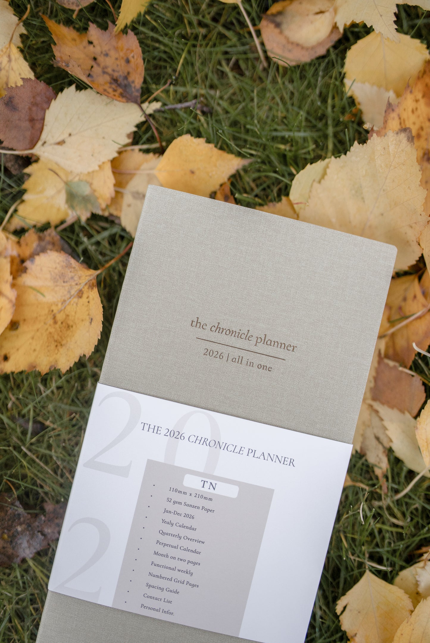 2026 Chronicle Planner - TN ALL IN ONE