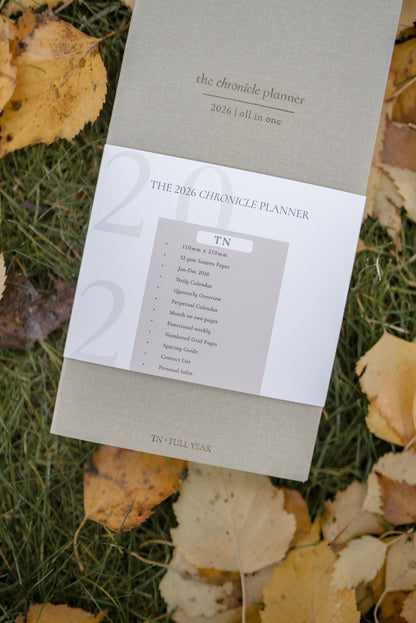 2026 Chronicle Planner - TN ALL IN ONE