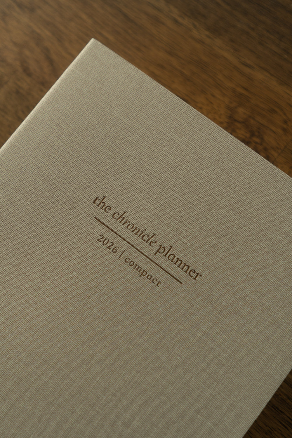 2026 Chronicle Planner - B6 COMPACT