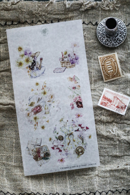 A Hundred Shades Of Flowers - Large Arrangements (Rose Gold Foil)