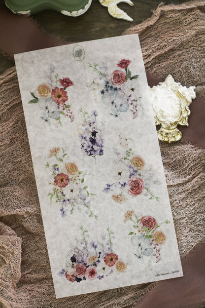 calm blossom - large floral arrangements (rose gold foil)