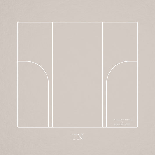 (PREORDER) Faded Chronicle X CatspressoCo - TN Clear PVC Cover