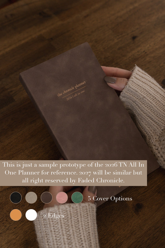 (PREORDER) The 2027 Chronicle Planner - TN All In One