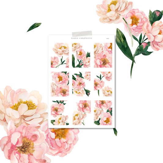 The Sound Of A Summer Garden - Soft Pink Flower Full Box