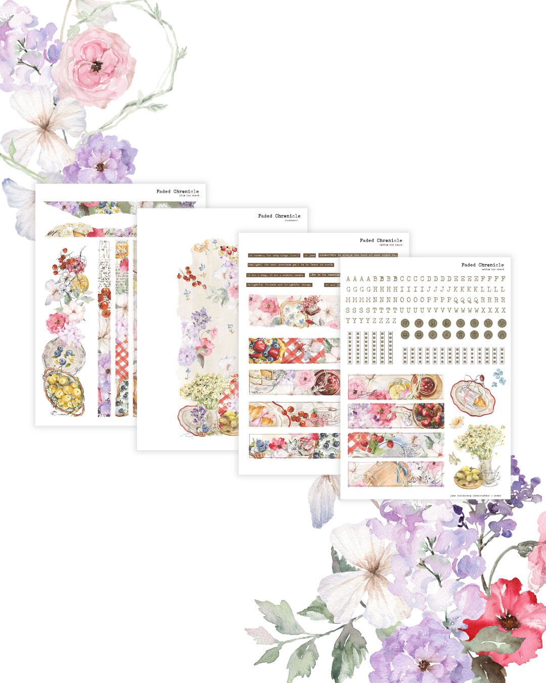 2026 June Stationery Kit Extra - Planner Stickers