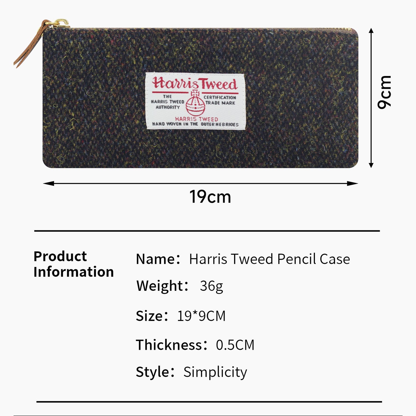 Harris Tweed Pen Pouch