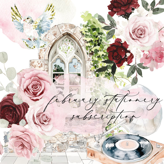 Monthly Stationery Mini Kit