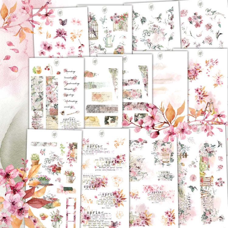 An Armful Of White Blossoms Bundle