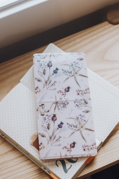 Romantic Dried Flower File Folder - Weeks Size