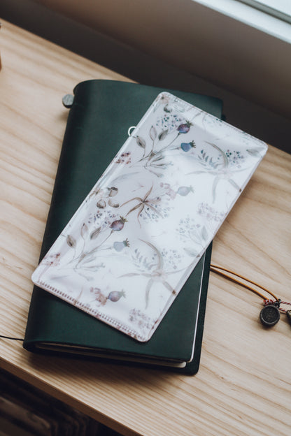 Romantic Dried Flower File Folder - Weeks Size
