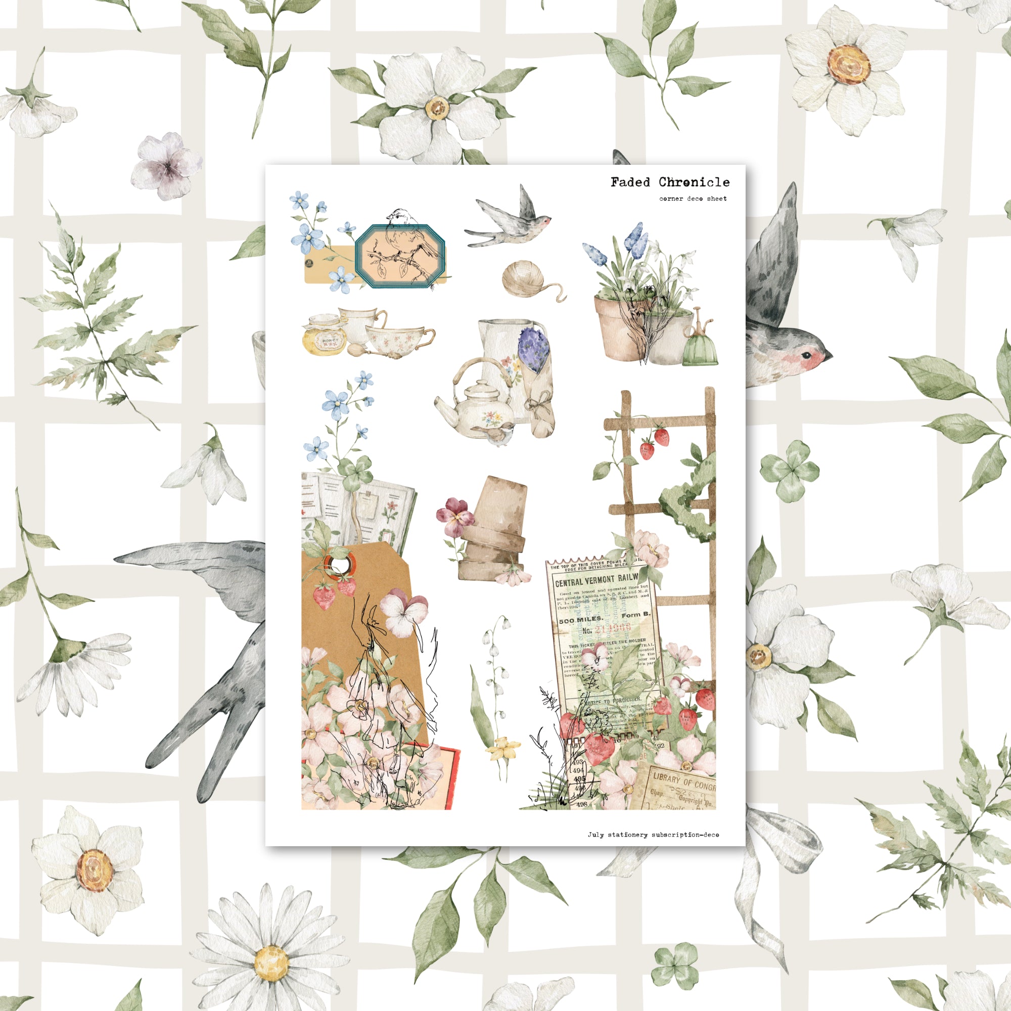 2026 July Kit Extra - Corner Deco