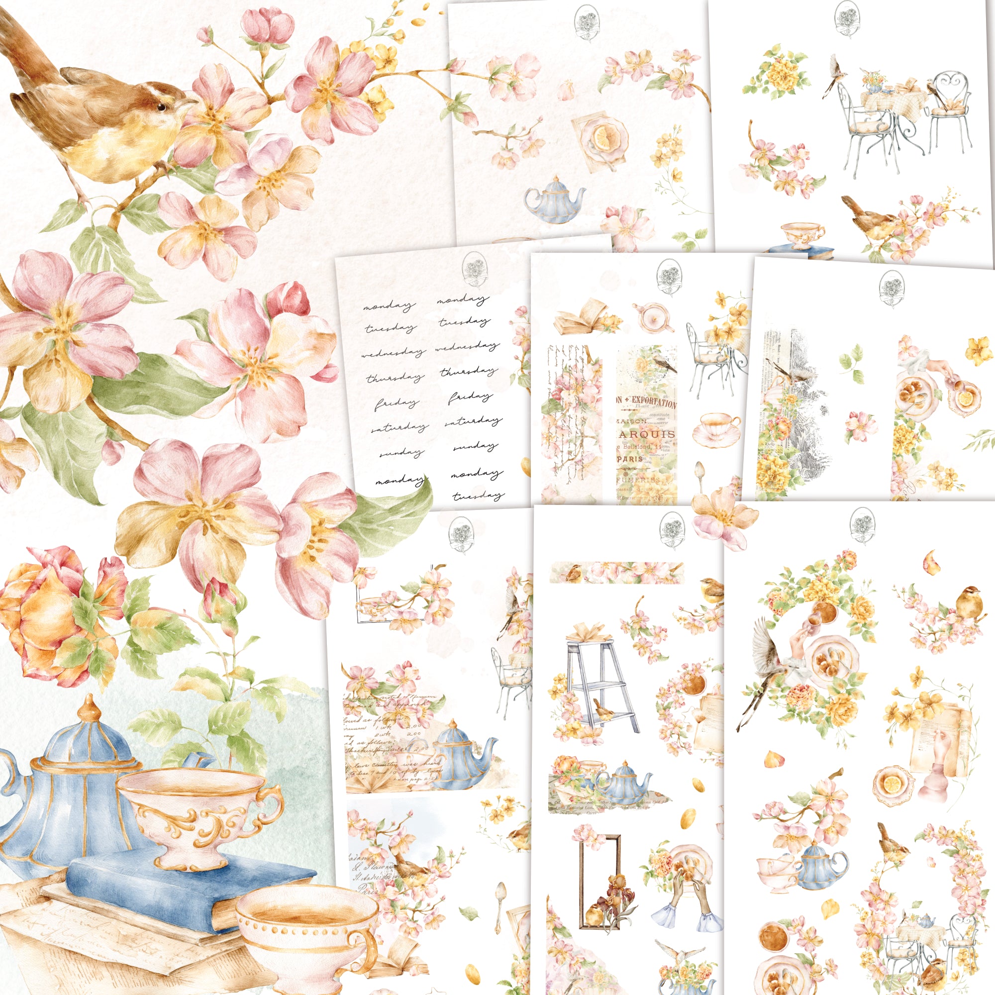 May Stationery Kit Extra - Hobonichi Weeks Kit