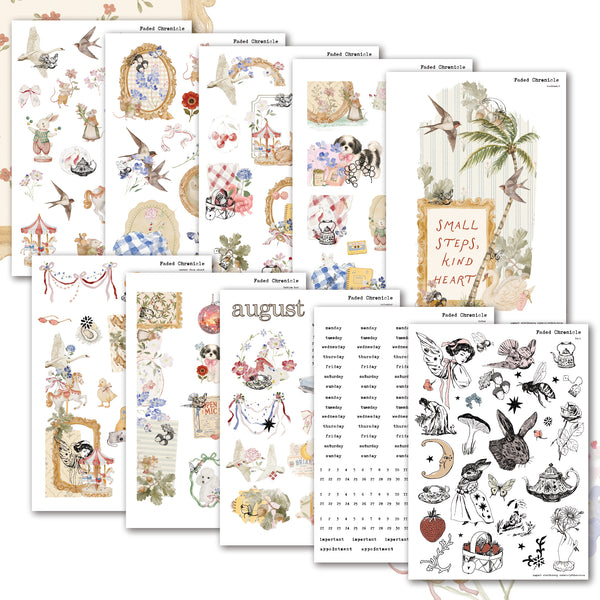 2026 Aug Stationery Kit Extra - Hobo Cousin Kit
