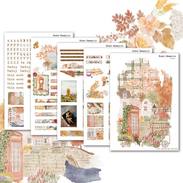 2026 October Stationery Kit Extra - Planner Stickers