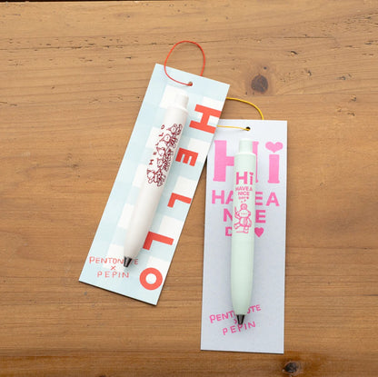 Pepin X Pentonote Uni Ball one Gel pen