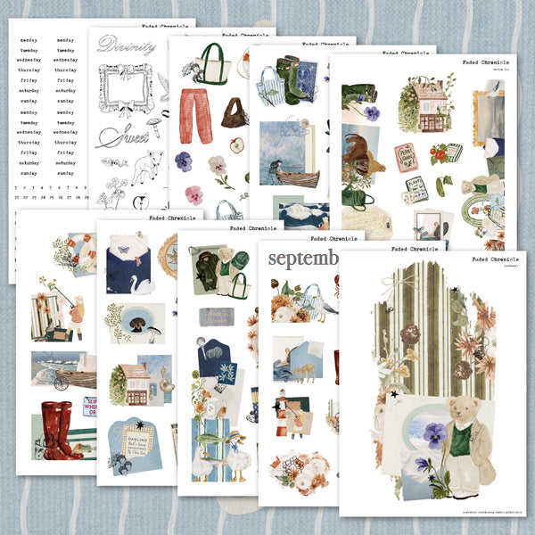 2026 September Stationery Kit Extra -Mini Kit