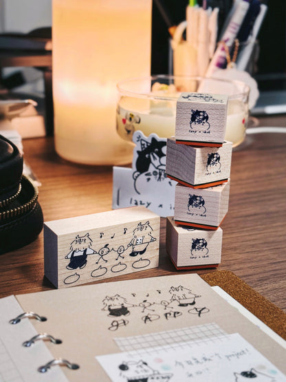 Lazy Home x Idiot Sandwich Stamp Set