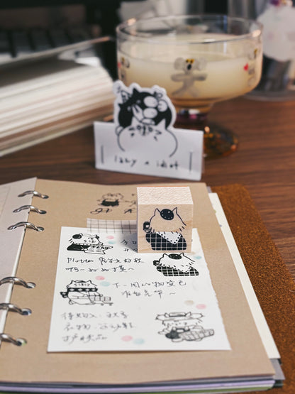 Lazy Home x Idiot Sandwich Stamp Set