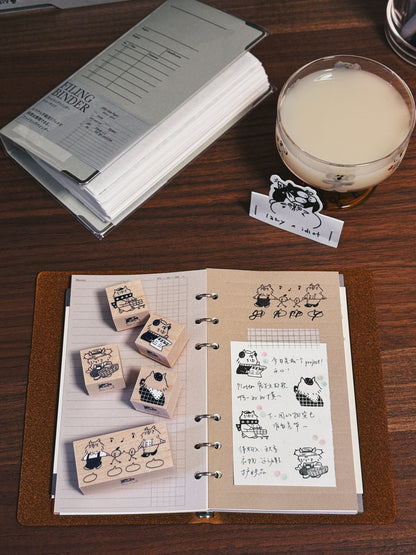 Lazy Home x Idiot Sandwich Stamp Set