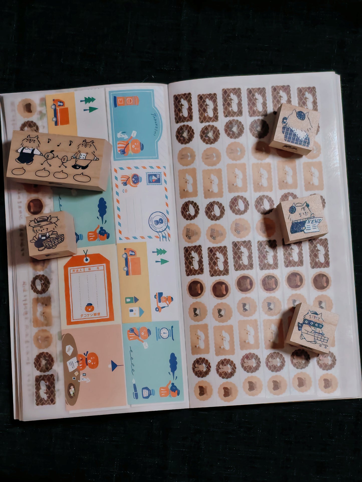 Lazy Home x Idiot Sandwich Stamp Set