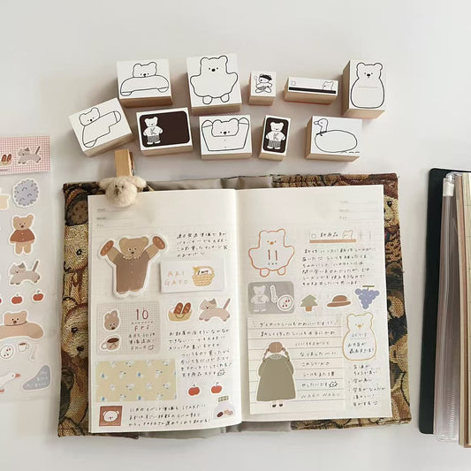 Lazy Home x Ranmyu A5 Sticker Sheet