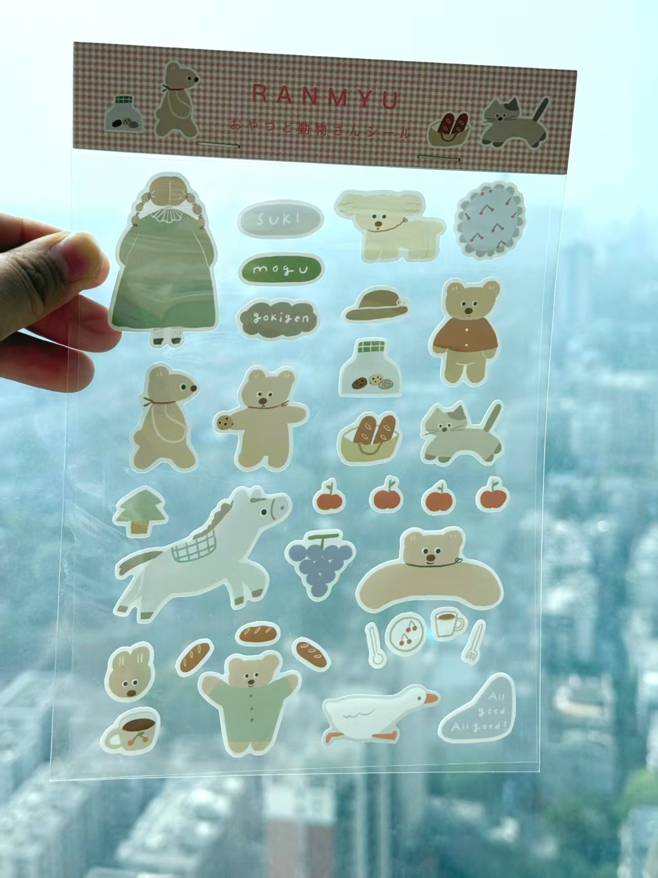 Lazy Home x Ranmyu A5 Sticker Sheet