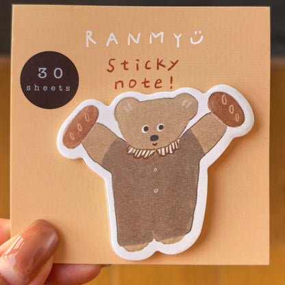 Lazy Home x Ranmyu Sticky Note