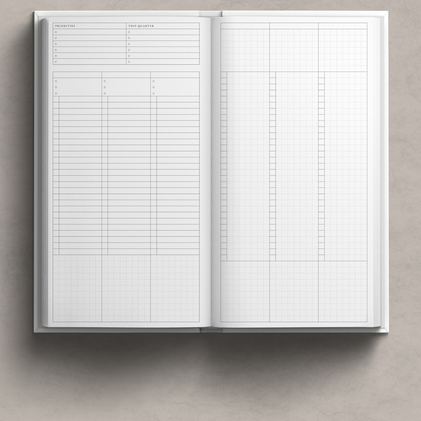 [Preorder] 2026 Chronicle Planner UNDATED - TN Size