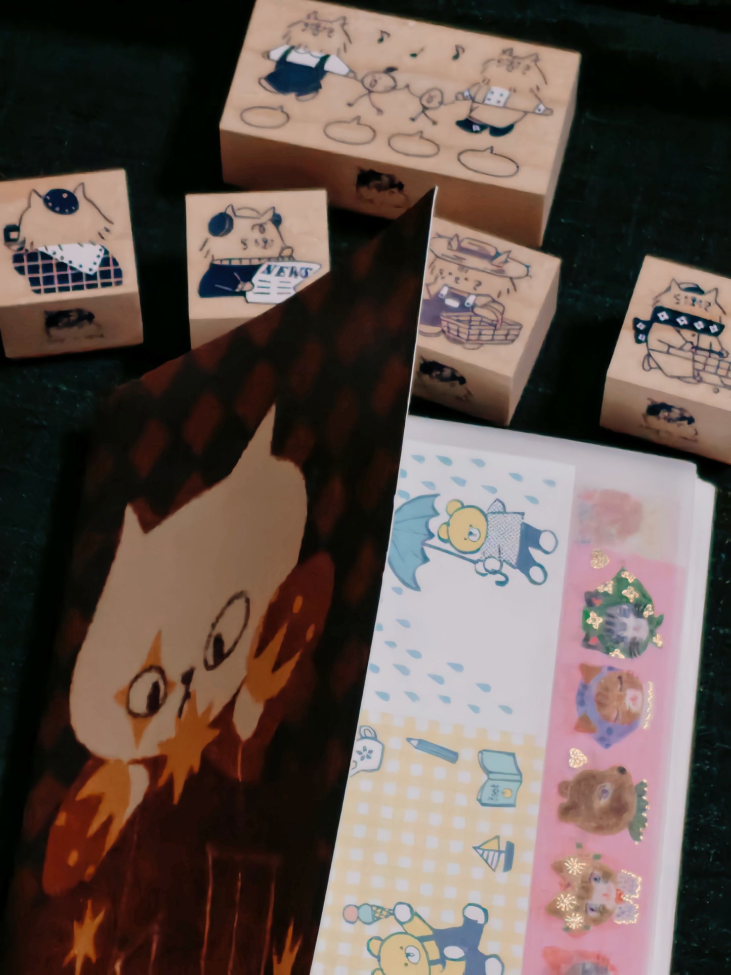 Lazy Home x Idiot Sandwich Stamp Set