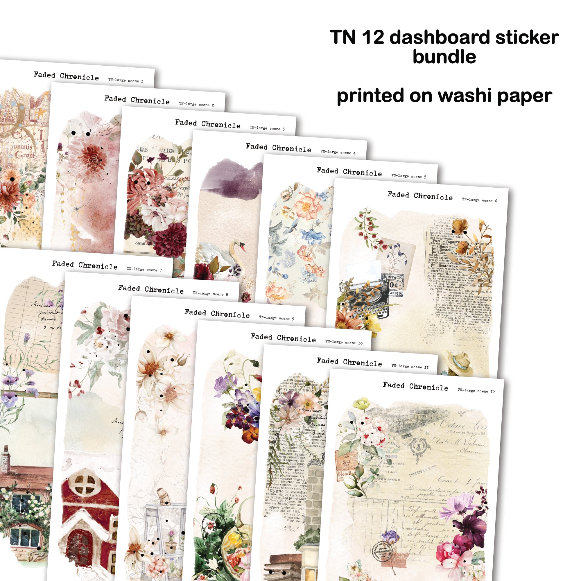 2026 Deco Dashboard Sticker Bundle - TN