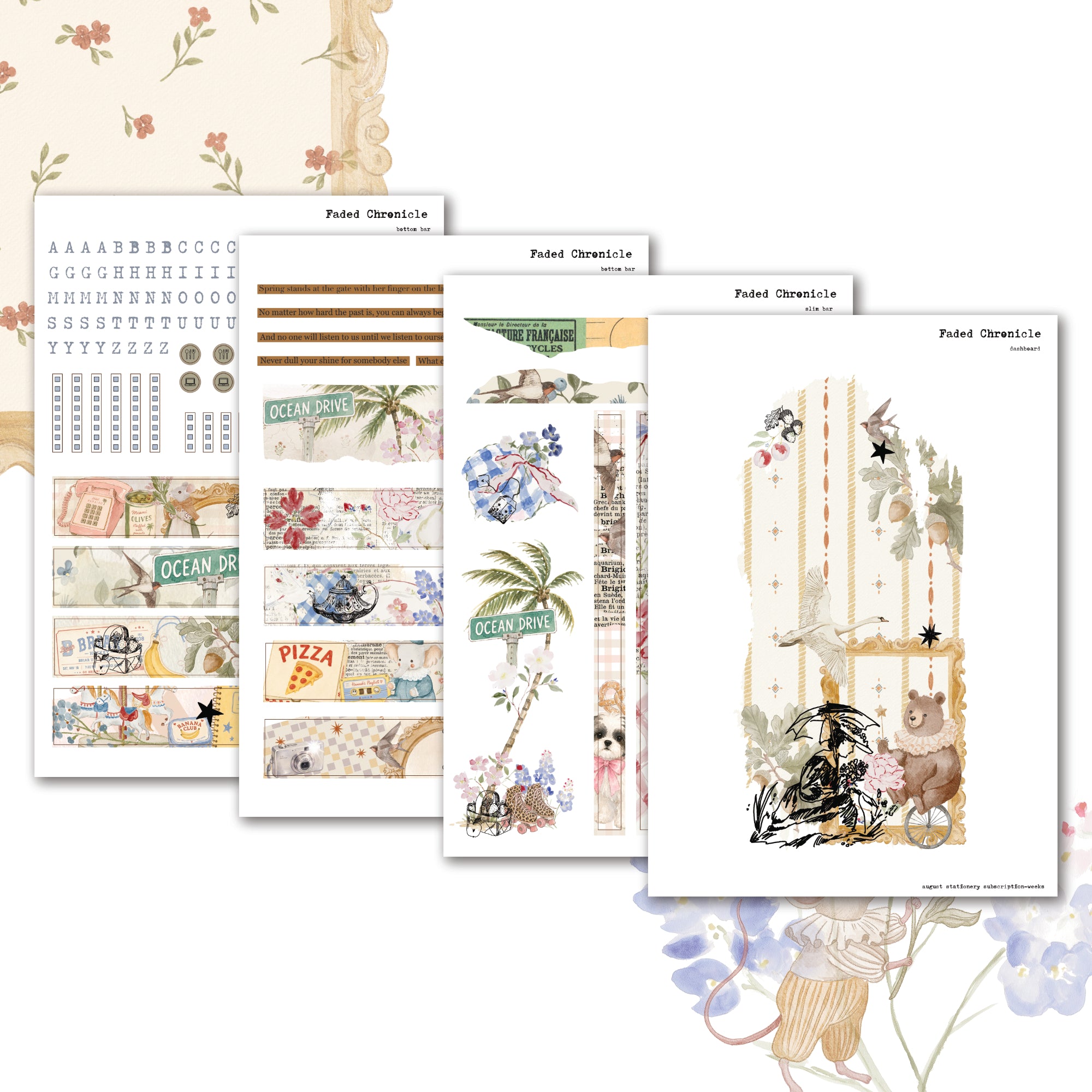 2026 August Stationery Kit Extra - Deluxe Kit