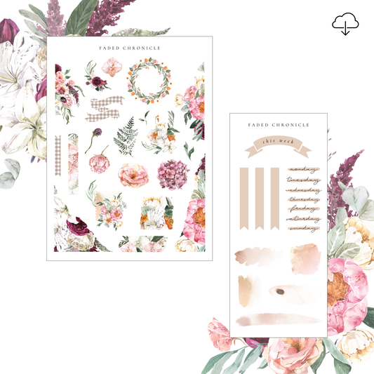 [Digital] Florista - Journal Kit