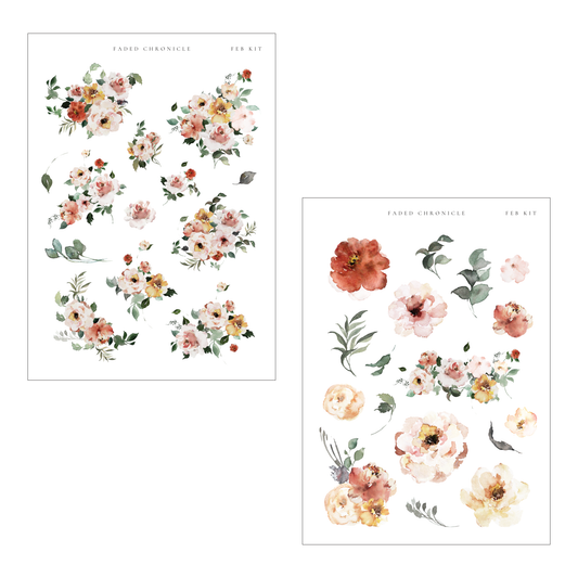 February Stationery Kit Extra