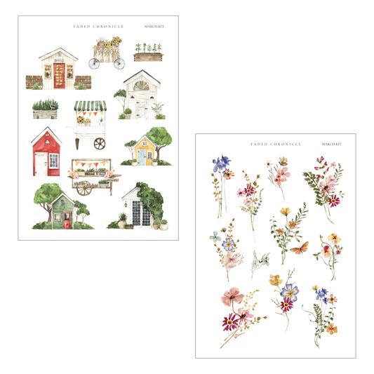 March Stationery Kit Extra