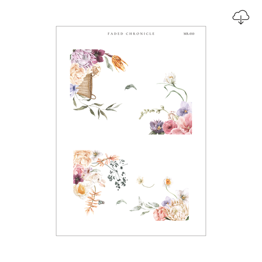 [Digital] Spring Romance - FLORAL CORNER 1