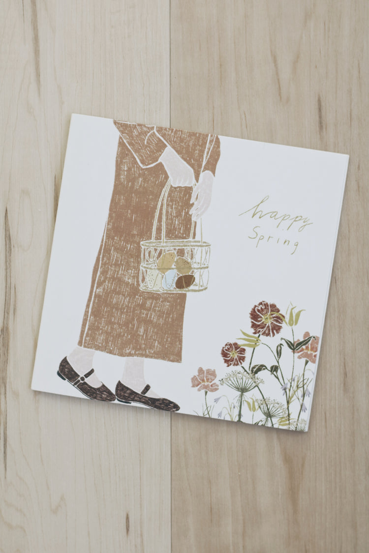 [LovelyEnvelopes] happy spring folded card
