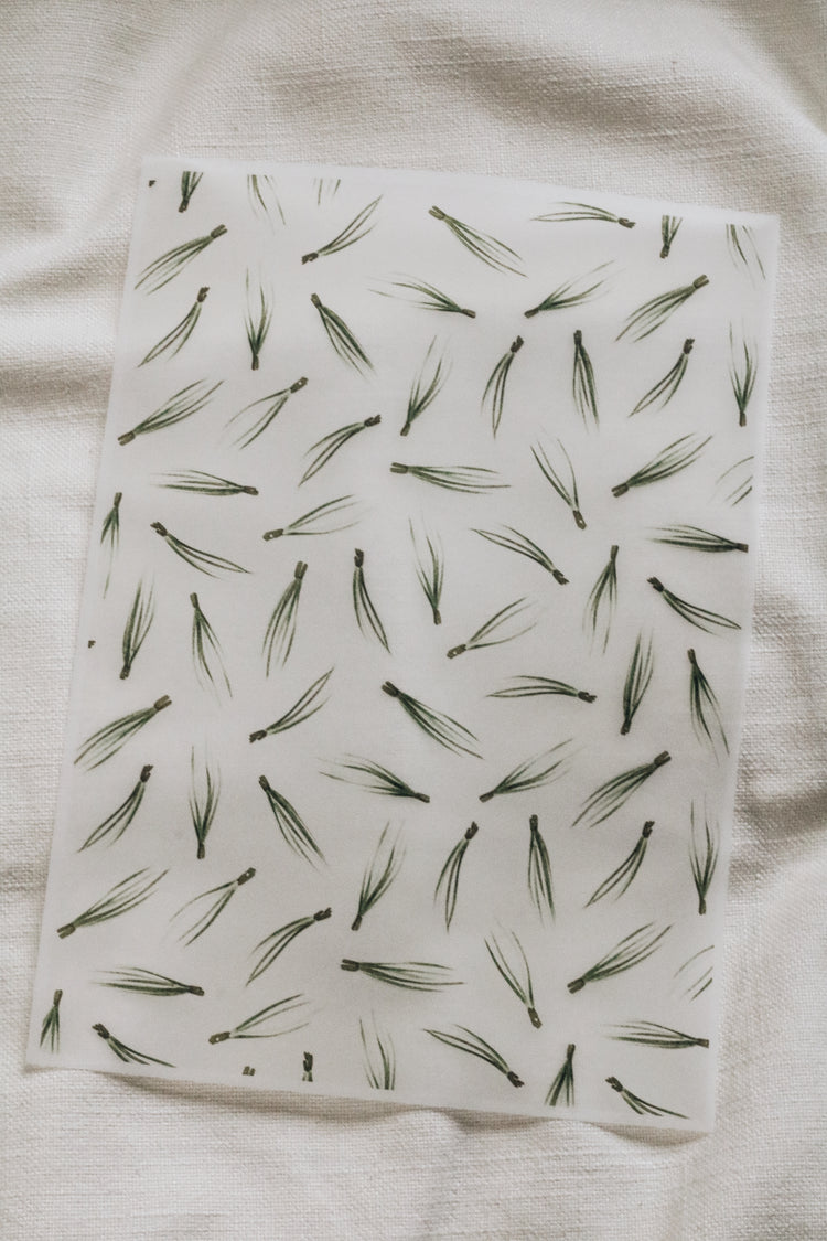 Greenery digital pattern paper