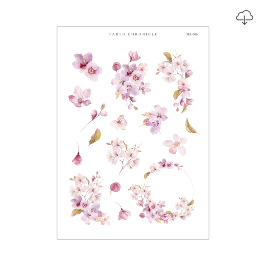 [Digital] Spring Romance - Floral Icons
