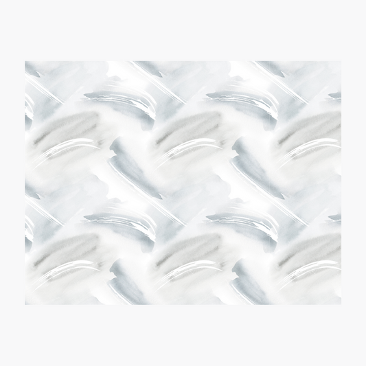 Soft grey watercolor strokes pattern paper Digital