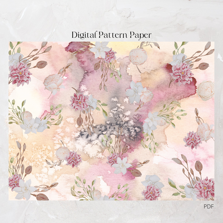 Digital Pattern Paper - Mixed Grey